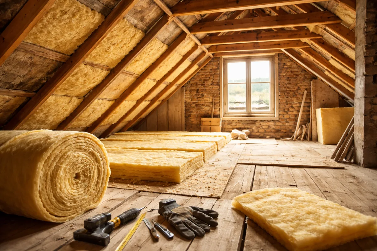 Quand prévoir des travaux d'isolation dans une maison ancienne