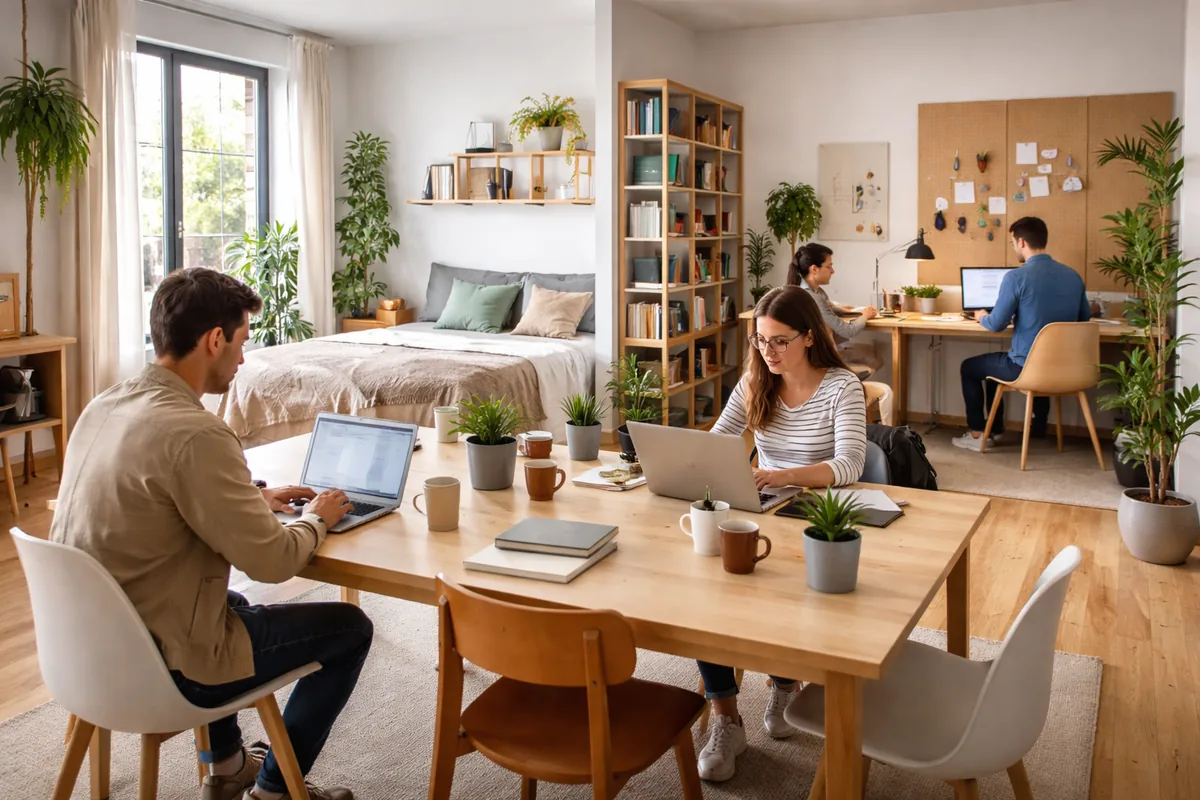 Peut-on aménager un studio en espace de coworking